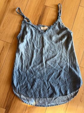 Altar'd State Light Blue Ombre Spaghetti-Strap Camisole